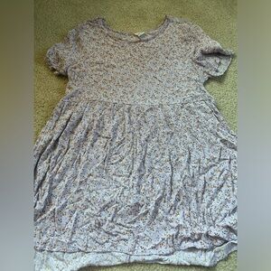 Cotton on babydoll tee floral pattern